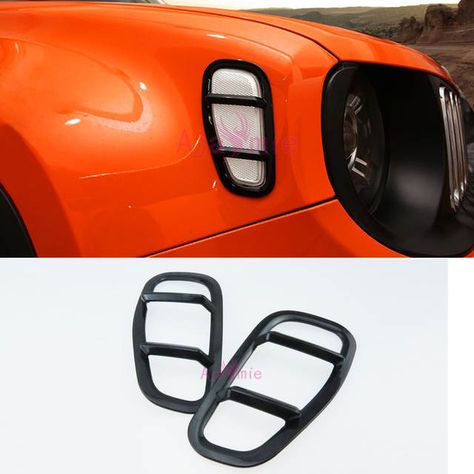 Online Shop Side Lamp Cover Light Trims Bumper Protector 2016 2017 2018 ABS Chrome Car Styling For Jeep Renegade Accessories | Aliexpress Mobile Keep Renegade Accessories, Jeep Renegade Accessories, Jeep Renegade Trailhawk, Jeep Things, 2015 Jeep Renegade, Chrome Car, Side Lamp, Chrome Cars, Jeep Jeep