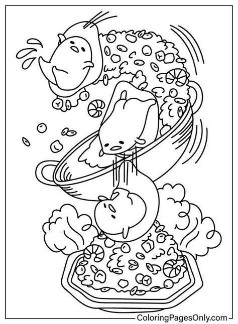 80 Free Printable Gudetama Coloring Pages Coloring pages for kids #coloringpagesforkids Coloring page for kids #coloringpageforkids Kids coloring page #kidscoloringpage 22.429 Gudetama Coloring Pages, Sanrio Colouring, Sanrio Coloring Pages, Sanrio Coloring, Creation Coloring Pages, Free Coloring Pages For Kids, Hello Kitty Colouring Pages, Lazy Egg, Swear Word Coloring Book