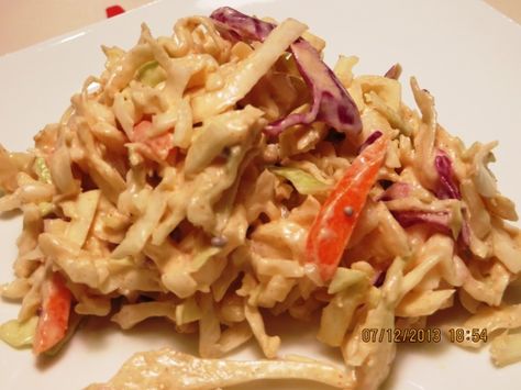 Creole Slaw, Cajun Slaw Recipe, Cajun Coleslaw Recipe, Cajun Slaw, Cajun Coleslaw, Cajun Meals, Cold Slaw, Cajun Kitchen, Cajun Turkey