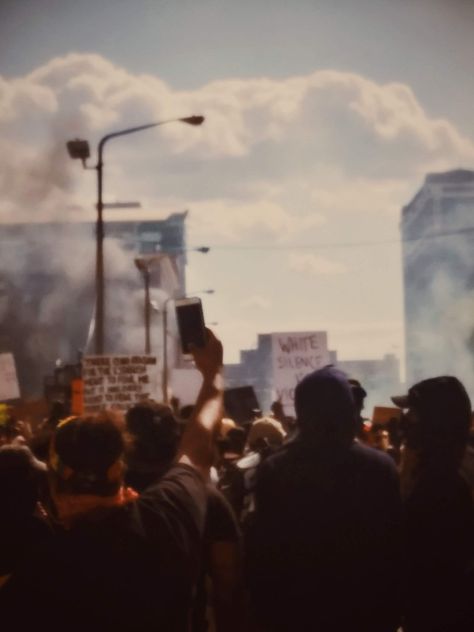 Aesthetic, protest, BLM, tear gas, protesters, aesthetic picture, photography, Cleveland, Black Lives Matter Protesting Aesthetic, Protests Aesthetic, Oppression Aesthetic, Blm Aesthetic, Protest Aesthetic, Protest Photos, Blm Movement, Blm Protest, White People