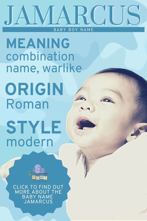 Jamarcus is an urban name that is full of spunk. It comes from the ancient Roman title, Marcus, a modern take on Mars, the title for the god of war. Jamarcus is no longer a top 1,000 option, but it is on the top 5,000 list. #boyname #babyname Boy Middle Names, Boy Name Meanings, Strong Baby Names, Baby Name Meaning, Getting Ready For Baby, Creative Names, Baby Names And Meanings, Unique Baby Names, Middle Name