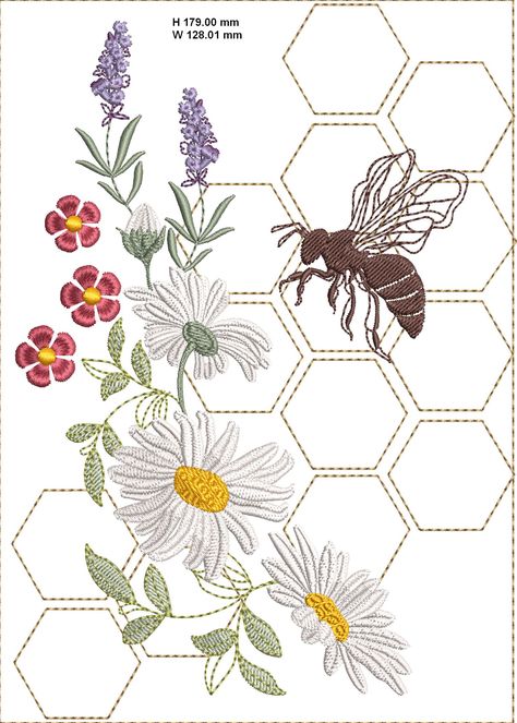 Playful Garden, Kurtis Design, Pillow Embroidery, Digital Embroidery Patterns, History Page, Embroidery Vector, Bee Design, Embroidery Library, Pier 1 Imports