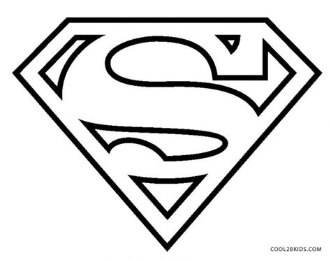 Free Printable Superman Coloring Pages For Kids Superhero Template, Superman Coloring Pages, Logo Superman, Balzam Na Pery, Silhouette Disney, Superman Symbol, Hero Logo, Superhero Coloring, Desen Realist