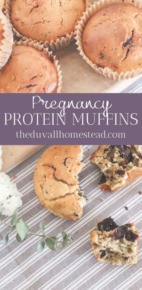 Pregnancy Breakfast, Healthy Pregnancy Snacks, Unflavored Protein Powder, Pregnancy Snacks, Protein Bread, Protein Muffins, Healthy Sugar, Pregnancy Food, Pureed Food Recipes