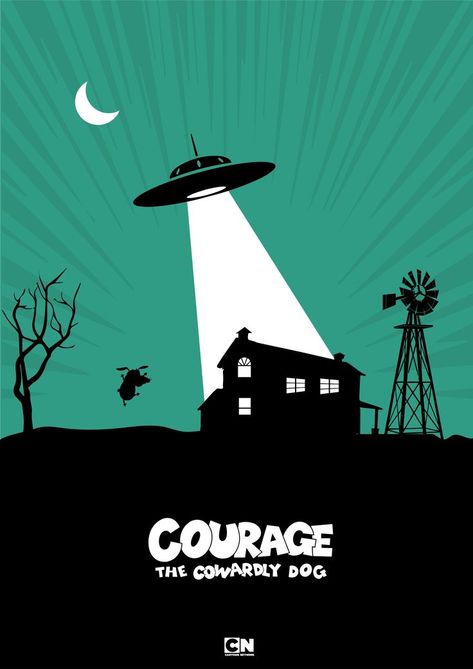 Courage The Cowardly Dog Poster, Courage The Cowardly Dog Art, Courage The Cowardly Dog Wallpapers, Minimal Graphic Design Poster, Cartoon Network Characters, Scooby Doo Images, Logo Design Photography, Courage The Cowardly Dog, Cowardly Dog