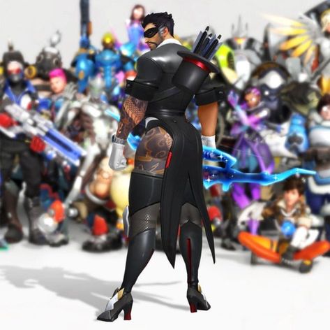 Black Watch Genji, Hanzo And Genji, Overwatch Costume, Hanzo Shimada, Overwatch Funny, Overwatch Tracer, Soldier 76, Overwatch Memes, Overwatch Comic