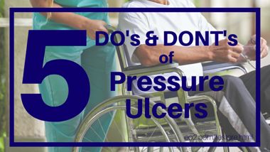 5 Do’s and Dont’s of Pressure Ulcers Last month we discussed how skin can be under pressure as well as the mechanics of getting a pressure ulcer. This month we’ll discuss what the best strategies are to reduce pressure and prevent injury to the skin. If you or your loved one is at risk for … Continue reading 5 Do’s and Dont’s of Pressure Ulcers Pressure Ulcer Prevention, Pressure Ulcer, Caregiver Support, Alternative Healing, Wound Care, Wound Healing, Stressed Out, Under Pressure, Blood Vessels