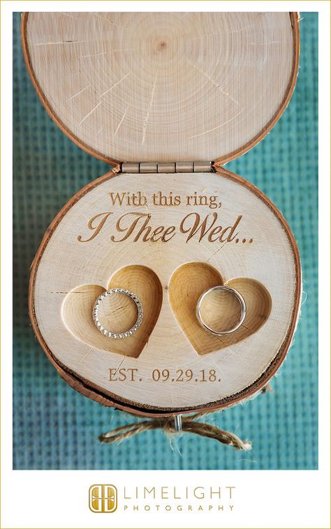 Rustic Wedding Ring Carrier 😍 Ring Carrier Ideas Wedding, Ring Carrier Ideas, Ring Barrier, Ring Carrier, Wedding Necessities, Rustic Wedding Ring, Rustic Wedding Rings, Longboat Key, Dream Future