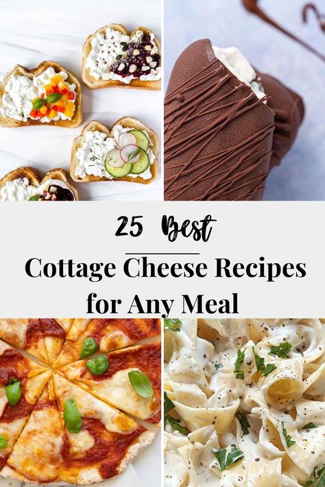 25 best cottage cheese recipes Healthy Cottage Cheese Breakfast, Cottage Cheese Dinner Recipes, Cheese Dinner Recipes, Healthy Cottage Cheese Recipes, Sweet Cottage Cheese, Savory Cottage Cheese, Cottage Cheese Dinner, Protein Cottage Cheese, Cottage Cheese Recipes Healthy