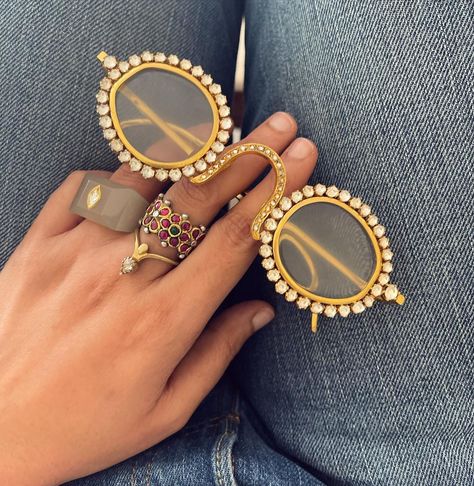 Anu Merton on Instagram: “A lot of liked the ring as much as the glasses requesting me to remake it. I did it - listed on web-shop’s travelling dukaan page now…” Anu Merton Jewellery, Anu Merton, I Did It, The Ring, Indian Jewellery, Jewellery Collection, Instagram A, Gemstone Rings, Gemstones