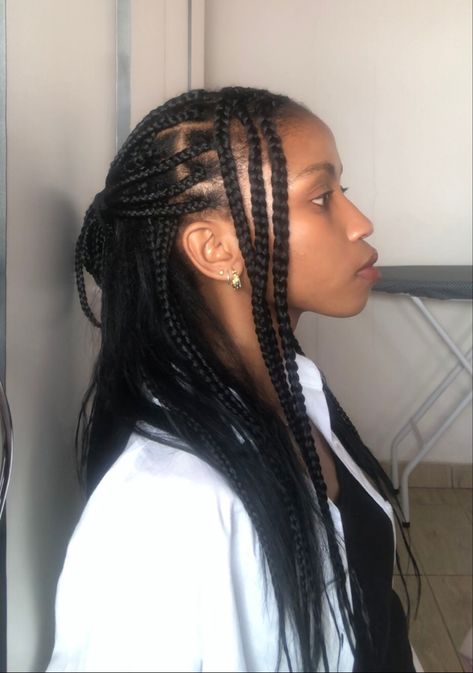 Half braids half sew in. Rihanna inspired hairstyle.