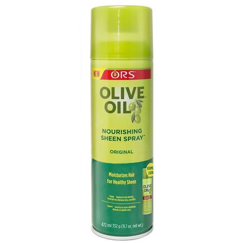 Buy Ors Olive Oil Original Nourishing Sheen Spray 11.7 Oz at Walmart.com Organic Root Stimulator, Olive Oil Hair, Coconut Oil Hair, Texturizing Spray, Brittle Hair, Frizz Control, Olive Fruit, Mist Spray, Hair Spray