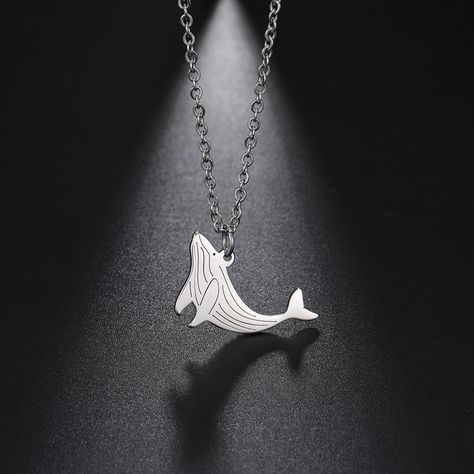 Surf Necklace, Octopus Necklace, Whale Necklace, Shark Necklace, Shark Tooth Necklace, Seahorse Pendant, Animal Necklace, Choker Pendant, Trendy Necklaces