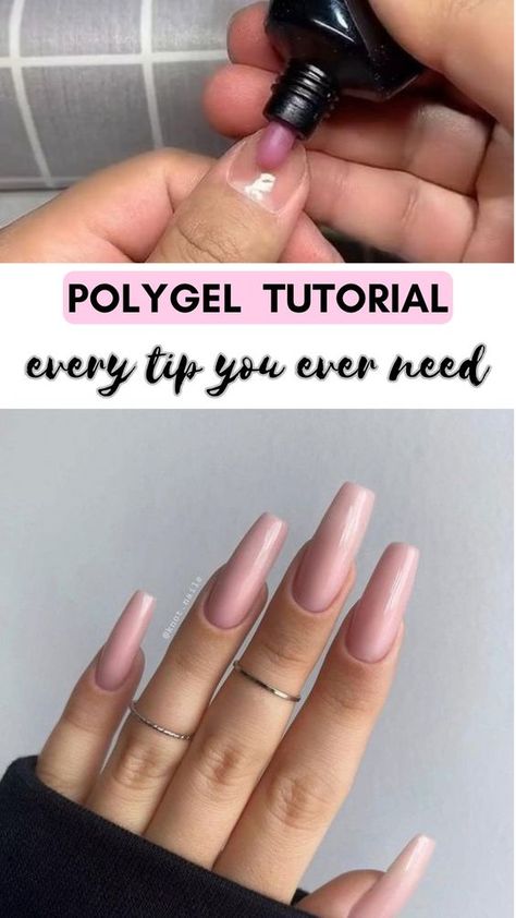 Learn to sculpt stunning poly gel nail enhancements at home. This tutorial provides key tips on supplies, nail prep, poly gel application, shaping, and finishing for beautiful, salon-worthy nails. #nails #polygelnails #polygel #polygelnailstutorial #acrylicnails Nail Sculpting Gel, Poly Gel Tutorial, Poly Gel Nails Design, Polygel Tutorial, Clear Polygel, Gel Nails Shape, Poly Gel Nails, Gel Application, Gel Nail Tutorial