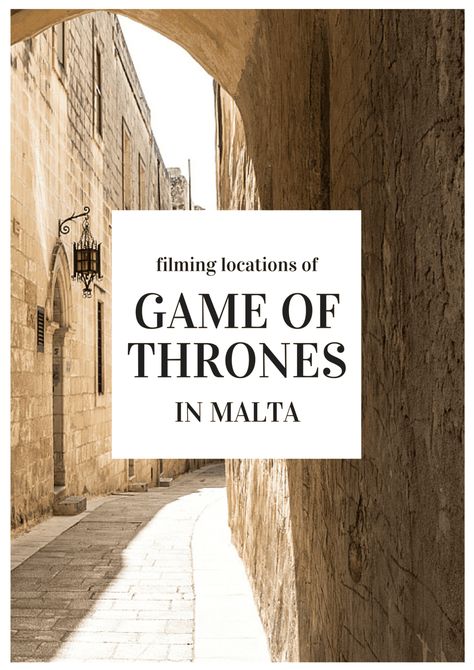 Malta is the perfect location for Game of Thrones fans. Many scenes were filmed in Malta, like King's Landing Gate or Littlefinger's brothel. We'll tell you where in Malta you'll feel like walking through King's Landing. When everyone was still alive... via @justtravelous Around The World Games, Maltese Islands, King's Landing, Game Of Thrones Fans, Netherlands Travel, Expat Life, Still Alive, Filming Locations, Dubrovnik