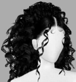 Imvu Curly Hairstyles, Imvu Curly Hair, Slick Hairstyles Baddie Curly Hair, Cute Baddie Hairstyles Curly, Imvu Hairstyles, Imvu Hair, Quick Curly Hairstyles, Romantic Waves, Virtual Hairstyles