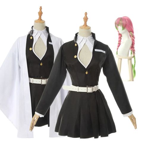 Adult/Kids Anime Demon Slayer Kimetsu no Yaiba Kanroji Mitsuri Cosplay Costume BE496 Source Type: animeItem Type: SetsMaterial: PolyesterCharacters: Kanroji MitsuriSpecial Use: Costumesdemon slayer sword: Kanroji Mitsuri kimonodemon slayer cosplay: Kanroji Mitsuridemon slayer bikini: demon slayerkimetsu no yaiba ropa: kimetsu no yaiba cosplay Mitsuri Cosplay, Akatsuki Cosplay, Outfits Anime, Witch Cosplay, Kanroji Mitsuri, Anime Kimono, Poster Anime, Anime Demon Slayer, Harajuku Outfits