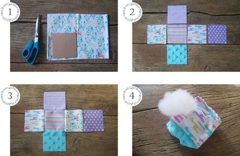 Cousons ensemble : Tuto cubes d'éveil - Le blog de Craftine Woodland Nursery Boy, Baby Toys Diy, Sensory Blanket, Sewing Machine Basics, Felt Books, Diy Bebe, Baby Couture, Baby Sewing Projects, Fabric Toys