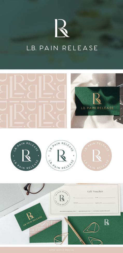 Green And Gold Branding, Desain Merek, Luxe Logo, Feminine Website Design, Green Branding, Inmobiliaria Ideas, Emerald Green And Gold, Luxury Brand Logo, Business Branding Inspiration