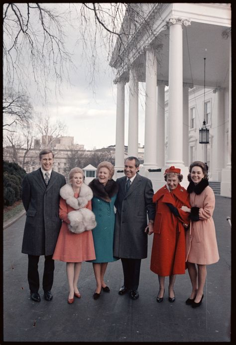 Tricia Nixon, Mamie Eisenhower, Presidents Wives, Patriotic Pictures, Barbara Bush, Richard Nixon, One Small Step, Jimmy Carter, Today In History