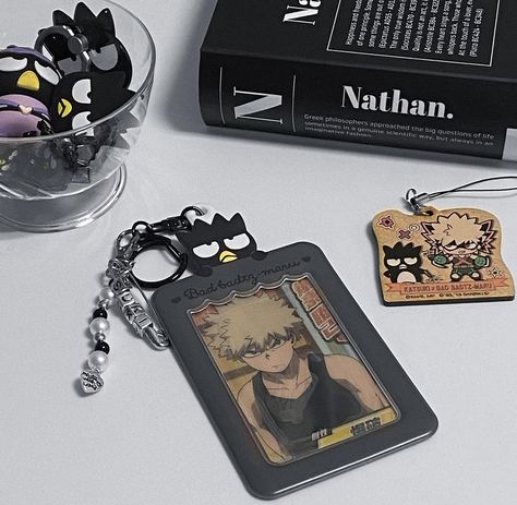 Anime Sanrio, Bakugou Manga, Dark Grunge, Mini Accessories, Anime Crafts, Anime Merchandise, Korean Aesthetic, Japanese Aesthetic, Cute Keychain