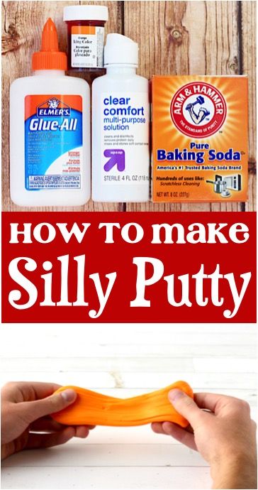 How To Make Puddy, How To Make Putty, Homemade Putty, Diy Silly Putty, Make Slime For Kids, Diy Crafts To Do At Home, Moon Sand, Summertime Crafts, School Fair