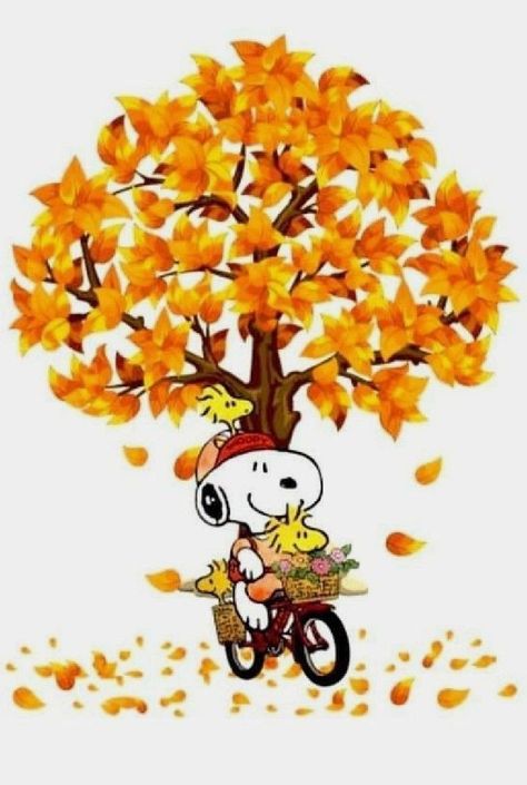 Snoopy Autumn Pictures Wallpapers - Wallpaper Cave Anime Halloween Wallpaper, Snoopy Fall Wallpaper, Snoopy Autumn, Snoopy Fall, Snoopy Und Woodstock, Charlie Brown Y Snoopy, Woodstock Snoopy, Wallpapers Ipad, Leaves Falling