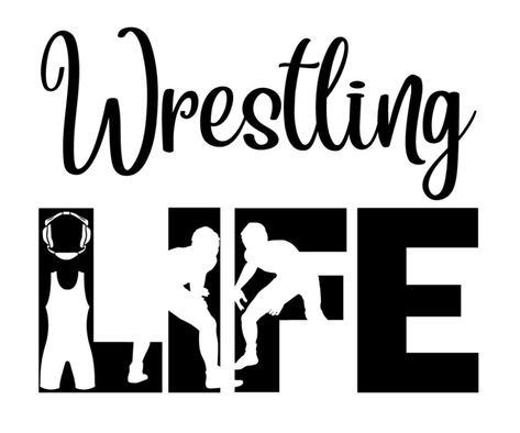 Wrestling-LIFE uploaded                             Free Wrestling LIFE SVG File Wrestling Svg, Wrestling Party, Youth Wrestling, Wrestling Quotes, Wrestling Gift, Wrestling Posters, Wrestling Mom, Wrestling Shirts, Create Graphics