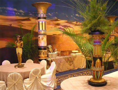 Night by the Nile Party Themes Ideas For Adults, Egyptian Prom, Farewell Dance, Arabian Nights Prom, Egypt Party, Egypt Wedding, Mummy Party, Egyptian Themed Party, Party Themes Ideas