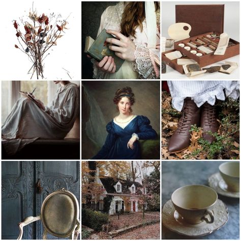 Elinor Dashwood Aesthetic, Sense And Sensibility Aesthetic, Books Aesthetic Wallpaper, Elinor Dashwood, Austen Aesthetic, Marianne Dashwood, Romantic Academia Aesthetic, Regency Aesthetic, Aesthetic Library