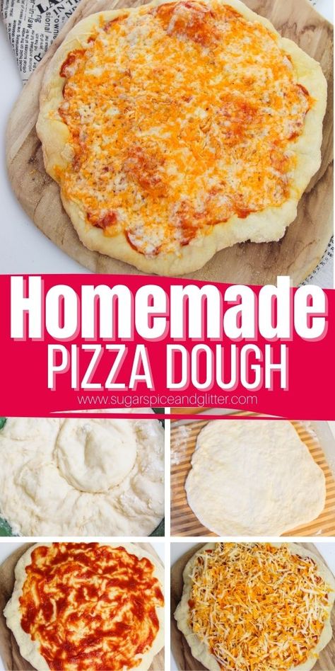 Pizza Doug, Pizza Doe, Pizza Dough From Scratch, Pizza Dough Ingredients, Make Homemade Pizza, Family Pizza Night, Perfect Pizza Dough, Salami Pizza, Homemade Pizza Crust