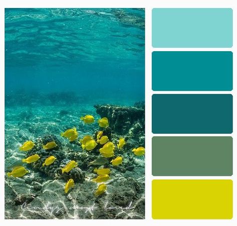 color Sea Green Color Palette, Sea Color Palette, Ocean Color Palette, Beach Color Palettes, Palettes Color, Color Coordination, Mixing Colors, Color Schemes Colour Palettes, Sea Colour