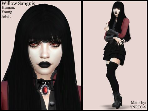 Sims4 Cc Vampire Hair, Vamp Sims 4 Cc, Sims 4 Vampire Aesthetic, Sims 4 Lilith Hair, Sims 4 Vampire Traits, Sims 4 Gothic Makeup Cc, Sims 3 Vampire Cc, Goth Hair Cc Sims 4, Sims 4 Cc Vampire Makeup