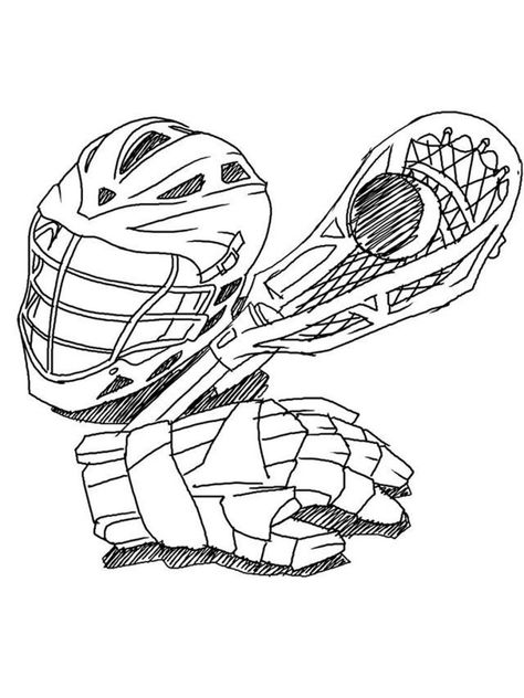 Lacrosse Gear Coloring Page Lacrosse Birthday, Chicken Coloring Pages, Best Coloring Pages, Lacrosse Team, Cute Reptiles, Kids Coloring Book, Coloring Sheets For Kids, Team Mom, Disney Sketches