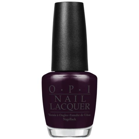 Best Dark Nail Polish: OPI Lincoln Park After Dark | The winners of InStyle's Best Beauty Buys are voted on by a panel of industry pros. These are the best nail polishes and products of 2018. Opi Dark Colors, Lincoln Park After Dark, Opi Nail Polish Colors, Dark Nail Polish, Christmas Manicure, Purple Nail Polish, Black Nail Polish, Classic Nails, Best Nail Polish