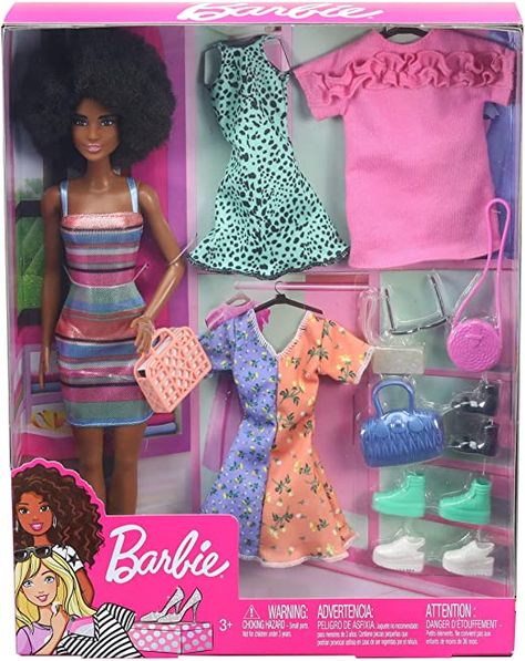 Amazon.com: Barbie Fashion Party Doll and Accessories : Toys & Games Barbie Playsets, Accessoires Barbie, Barbie Doll Set, Barbie Sets, Barbie Doll Accessories, Diy Barbie Furniture, Doll Clothes Barbie, Barbie Toys, Barbie Fashionista