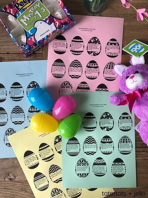 Kids Outdoor Easter Scavenger Hunt with printable clues! Celebrate Easter with an Outdoor Easter Scavenger Hunt! Your kids and teens will love running around the neighborhood solving clues and collecting a basket of awesome prizes. All of the instructions and free printable clues are included to make it simple for you! Easter Teens, Teen Scavenger Hunt, Easter Scavenger Hunt Clues, Easter Egg Scavenger Hunt, Egg Hunt Clues, Easter Egg Hunt Clues, Egg Hunt Ideas, Easter Food Crafts, Easter Scavenger Hunt