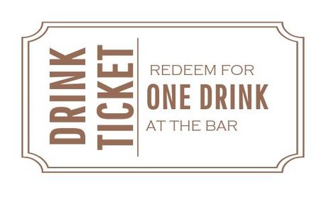 Classic Drink Ticket Template by MustHaveMenus Drink Tickets Printable Free, Ticket Template Free Printables, Drink Tickets, Tickets Printable, Beautiful Drink, Ticket Template Free, Drink Ticket, Ticket Design, Design Layouts