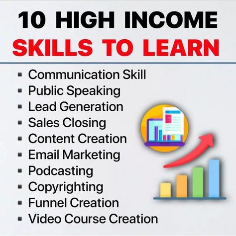 High Skill Income, Useful Skills To Learn, Job Hacks, Direct Selling Business, Selling Skills, High Income Skills, High Income, Money Management Advice, Affiliate Marketing Course