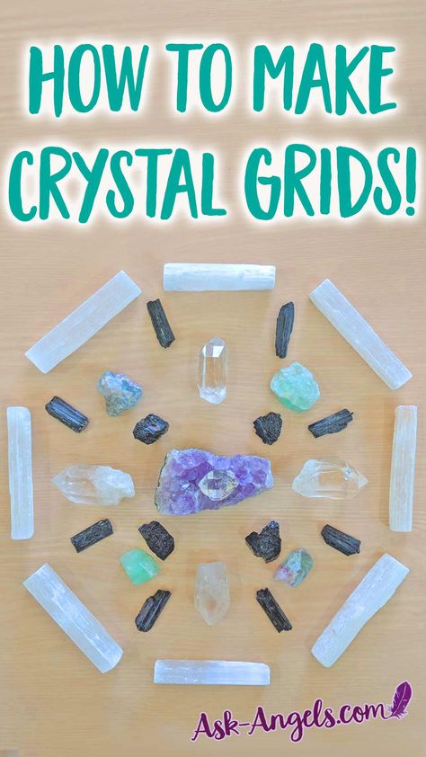 Learn how to make crystal grids to focus your manifestation ability and call forth blessings into your life experience. #crystalgrid #manifestation #crystalgrids #crystals #crystallove #sacredgeometry How To Make A Crystal Grid, Handmade Hobbies, Souls Purpose, Earth Wisdom, Crystals Healing Grids, Zodiac Crystals, How To Make Crystals, Crystal Grids, Become Wealthy