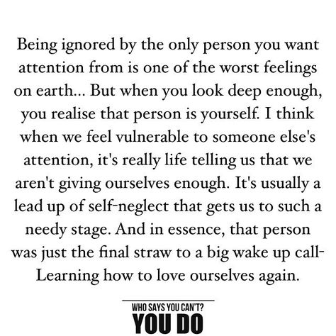 199 Likes, 3 Comments - Who Says You Can't? YOU DO (@whosaysyoucantyoudo) on Instagram: “📖They are just the wake up call to learn how to love yourself again... @daniel_chidiac Taken from…” Vibrations Quotes, How To Love Yourself, Karma Yoga, How To Love, Wake Up Call, Bio Quotes, Positive Quotes Motivation, Bad Feeling, Inspirational Prayers