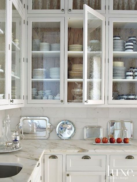 Ideas-Expert-Tips-On-Glass-Kitchen-Cabinet-Doors-15                                                                                                                                                                                 More Glass Front Kitchen Cabinets, Glass Kitchen Cabinet, Glass Kitchen Cabinet Doors, Glass Kitchen Cabinets, Cabinets With Glass Doors, Kitchen Glass, Glass Front Cabinets, Kitchen Cabinets Decor, Kitchen Cabinet Doors