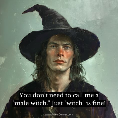 It might surprise some that men can be witches, but men have been an essential part of the Craft from the beginning. They have endured persecution, written important books on witchcraft, and continue to actively contribute to the Craft community. Let's celebrate all witches—men, women, and non-binary. Embrace the understanding that the Craft goes beyond gender, mindset, race, and tradition; it includes all. #malewitch #malewitches #malewitchpower #malewitchesofig #malewitchesofinstagram #wi... Witch Powers, Male Witch, Traditional Witchcraft, Male Ballet Dancers, Bone Crafts, Magic Man, Magical Life, Baby Witch, Non Binary