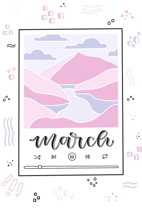 Monthly Cover Page, May Cover Page, Journal Month Page May, Bujo March Cover, Monthly Cover Page Bullet Journal, Bullet Journal April Cover, Month Page Bullet Journal, Month Cover Page Bullet Journal, Bullet Journal Cover Page