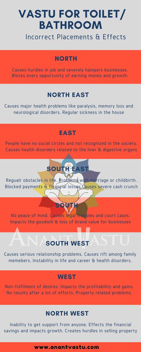 We know the importance of correct placement of toilets and bathrooms as per Vastu, let’s look at some of the most common problems people face due to their incorrect placement in different directions. South Facing House, West Facing House, Bathroom Construction, Digestive Organs, Vastu House, House Plans With Photos, Sugar Diet, Indian House Plans, Astrology Remedy