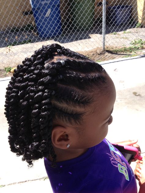 French twist in the front, two strand twist in the back... Done by me her mom T'era Twist Hairstyle Kids, Flat Twist Hairstyles, Hair Pics, Lil Girl Hairstyles, French Twist Hair, Long Hair Pictures, Toddler Hairstyles Girl, Meg Ryan, Easy Hair Updos