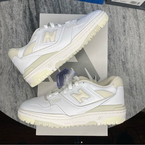 New Without Original Box. New Balance 550 In A Women’s Size 6.5 Nb 550, White Melon, New Balance 550 White, New Balance White, Balance 550, New Balance Blue, Shoes New Balance, Limited Edition Sneakers, Walking Sneakers