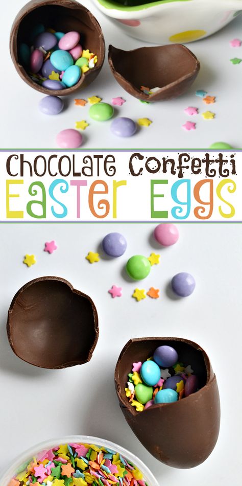 Chocolate Easter Eggs Recipe, Smash Chocolate, Easter Egg Treats, Easter Egg Moulds, Chocolate Easter Eggs, Egg Chocolate, Easter Party Food, Craft Easter, Easy Easter Desserts