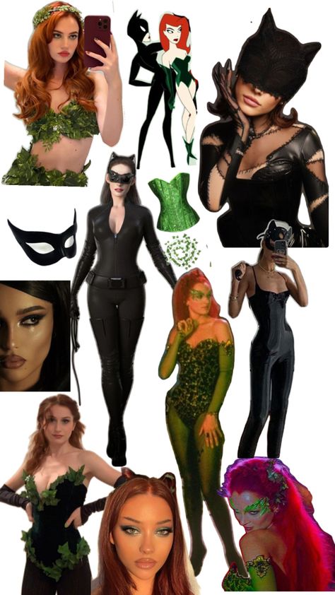 Catwoman And Poison Ivy, Poison Ivy And Catwoman, Poison Ivy, Catwoman, Ivy