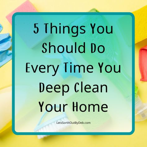 If you are looking for help deep cleaning your home, these tips will help make sure that you're not just giving your home a deep clean, but how to deep clean your home. Fried Foods, Cleaning House, Air Fryers, Deep Clean, Do It Right, 5 Things, Just Giving, Deep Cleaning, Clean House